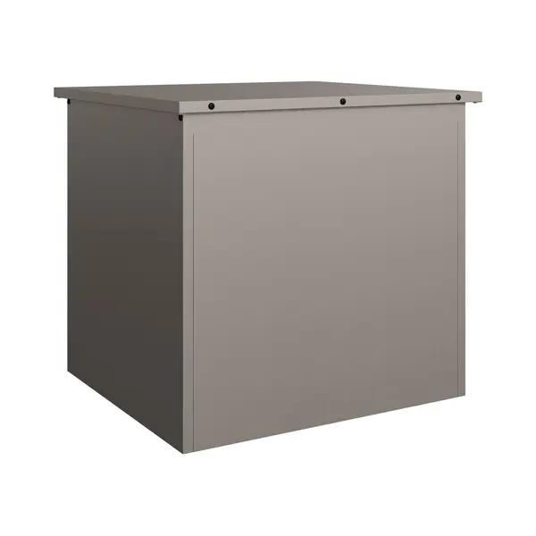 VidaXL Außenlagerbox Rostig 55 X 50, 5 X 50 Cm Stahl, Garten Aufbewahrungsbox, Wetterfestes Möbel, Rechteckiger Stahl Organizer Für Deinen thumbnail