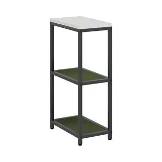 VidaXL Keukenopslag Met Plank Olijf Groen 60 X 50 X 92 Cm Staal