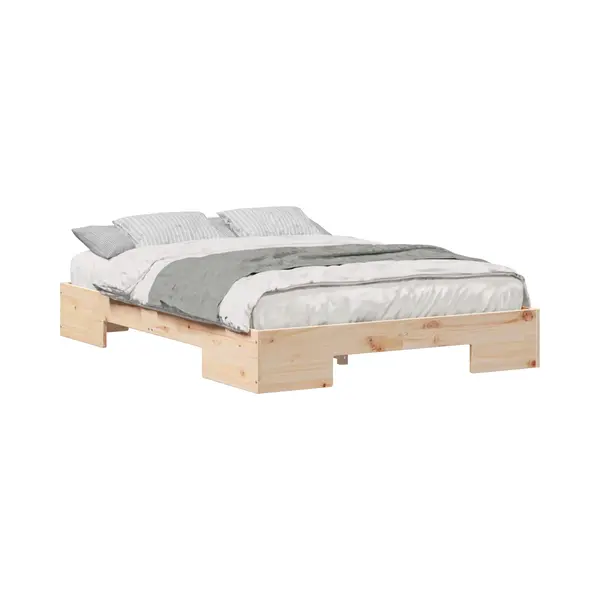 VidaXL Bedframe Bruin 120 X 200 Cm thumbnail