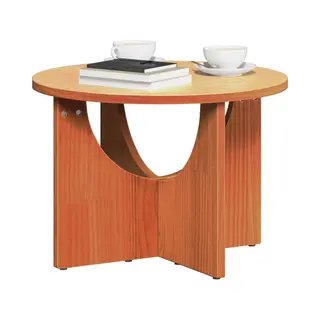 VidaXL Couchtisch Wachsbraun 50 X 50 X 35 Cm Massivholz Kiefer