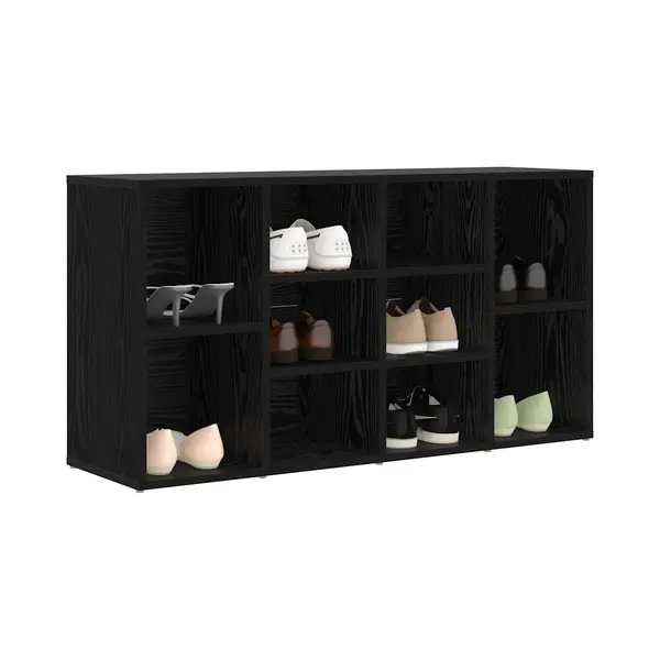 Schuhbank Schwarze Eiche 103 X 30 X 54.5 Cm Holzwerkstoff Vidaxl thumbnail