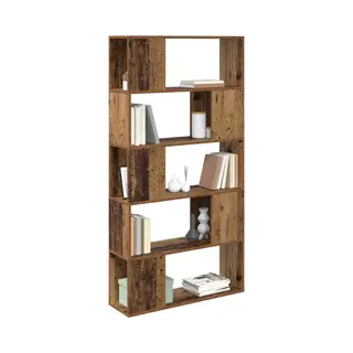 VidaXL Tv-Schrankset Wandmontiert Braun 80 X 24 X 156 Cm Holzwerkstoff