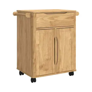 VidaXL - Keuken - Trolley - Floro - Wasbruin - 72, 5 - X - 45 - X - 80 - Cm