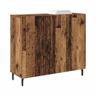 Sideboard Braun 90 X 34 X 80 Cm Holzwerkstoff Vidaxl