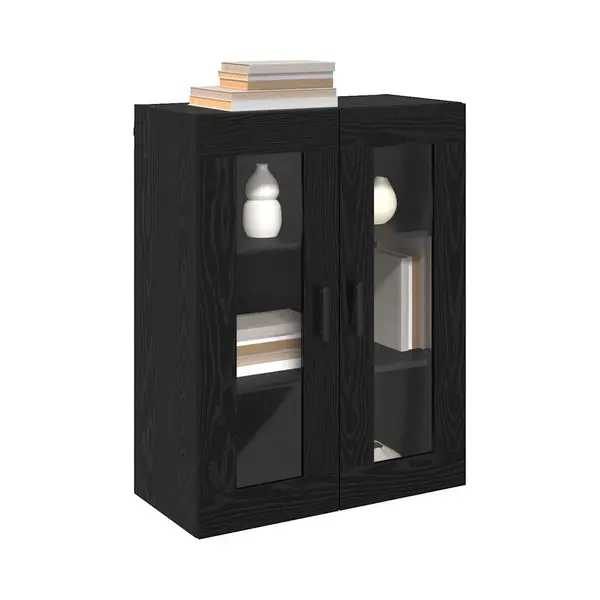 Sideboard Schwarz 69.5 X 34 X 90 Cm Holzwerkstoff Vidaxl thumbnail