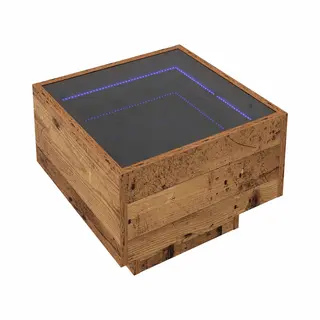 Vidaxl - Couchtisch Altholz 40 X 40 X 30 Cm Holzwerkstoff
