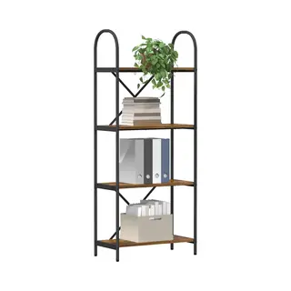 VidaXL Bücherregal Altholz 60 X 30 X 146 Cm Holzwerkstoff