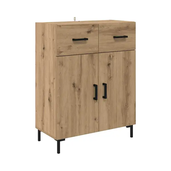 VidaXL Sideboard Artisan-Eiche 69, 5 X 34 X 90 Cm Holzwerkstoff thumbnail