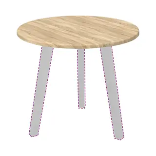VidaXL Tischplatte Sonoma-Eiche 50 X 50 X 1, 5 Cm Holzwerkstoff