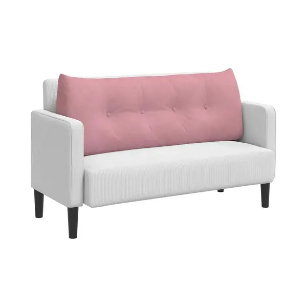 VidaXL Rugkussen Roze 120 X 24 X 50 Cm Fluweel thumbnail