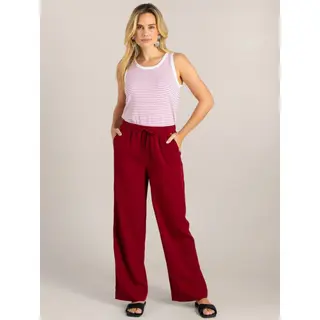 Ivy Beau Gelila Bottoms - Stone Red - Maat 42