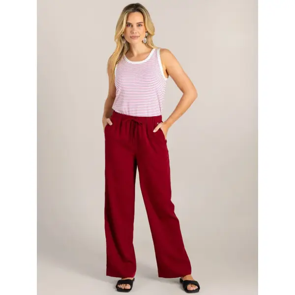 Ivy Beau Gelila Bottoms - Stone Red - Maat 42 thumbnail