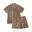 Beige, Bruin, Panterprint, Zwart