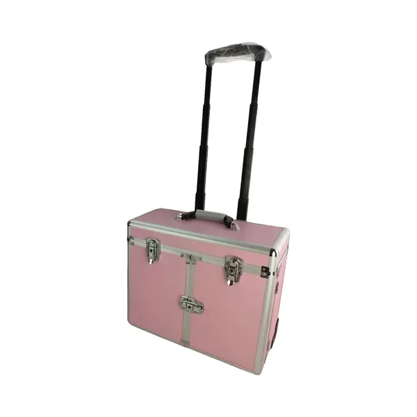 Vdd - Kapperskoffer - Kappers Trolley – Kappers Koffer – Kapperstrolley – Kapperstas - Schmink Visagie Koffer Trolley – Verrijdbaar – thumbnail