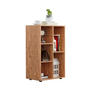 Vdd - Vakkenkast - Vakken Kast - Vakkenkast Roomdivider - Vakkenkast Oak - Wandkast - Wand Kast - Boekenkast - Boekenkast Oak - Boeken Kast - Oak - 5