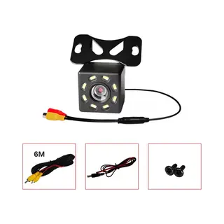 SonicDrive Achteruitrijcamera-set | Met Universele Tulp / Rca Aansluiting | Parkeerhulp Universeel | 6m Camera | Geschikt Voor Aftermarket Android, Carplay