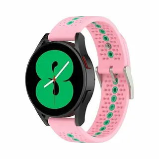 By Qubix Dot Pattern Bandje - Roze - Geschikt Voor Xiaomi Redmi Watch 5 Active - Redmi Watch 5 Lite