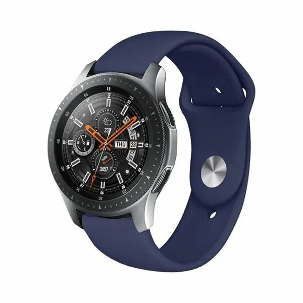 By Qubix Rubberen Sportband - Donkerblauw - Geschikt Voor Xiaomi Redmi Watch 5 Active - Redmi Watch 5 Lite thumbnail