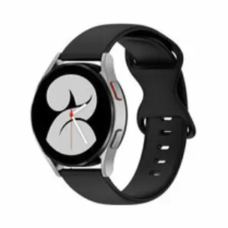 By Qubix Solid Color Sportband - Zwart - Geschikt Voor Xiaomi Redmi Watch 5 Active - Redmi Watch 5 Lite