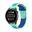 Mintgroen, blauw