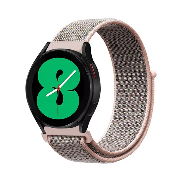 By Qubix Sport Loop Nylon Bandje - Zand Roze - Geschikt Voor Xiaomi Redmi Watch 5 Active - Redmi Watch 5 Lite thumbnail