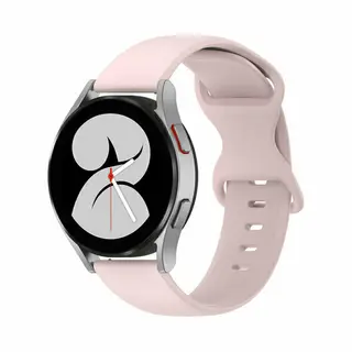By Qubix - Smartwatch Bandje 22mm - Geschikt Voor Garmin Venu 4 - 45 Mm - Solid Color Sportband - Roze - Geschikt Voor Garmin Bandje