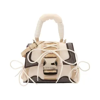 Steve Madden Handtas 'Bdiego-A' Ecru / Bruin