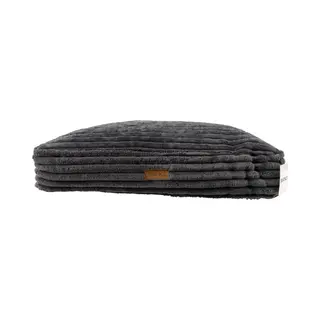 Buckz Corduroy Hondenmand Leo - Grijs- L