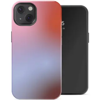 Selencia Hoesje - Geschikt Voor Apple IPhone 13 - Backcover Geschikt Voor MagSafe - Gradient Soft Blush