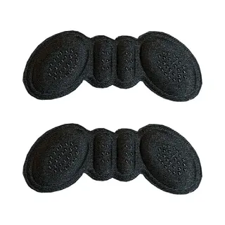 Sodrai Anti-Slip Blaarbeschermer Kussens | Hielbeschermers | Blaarbeschermers | Hielzool | Hakbeschermer | Inlegzolen | 2 Stuks / 1 Paar | Zwart