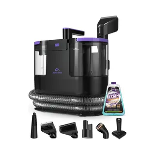 Motionflow Tapijtreiniger Pro - Stoomreiniging Tot 100°C - 1700W Vlekkenreiniger Voor Tapijt Bank En Vloer
