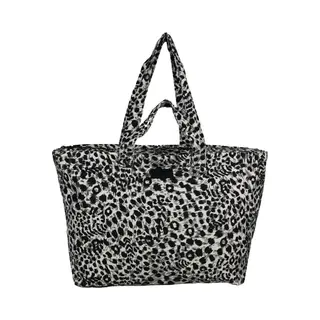 Fana Bags Grote Strandtas Panter – Strandtas Met Rits Xxl - Weekendtas Dames - Reistas - Yoga / Pilates Tas
