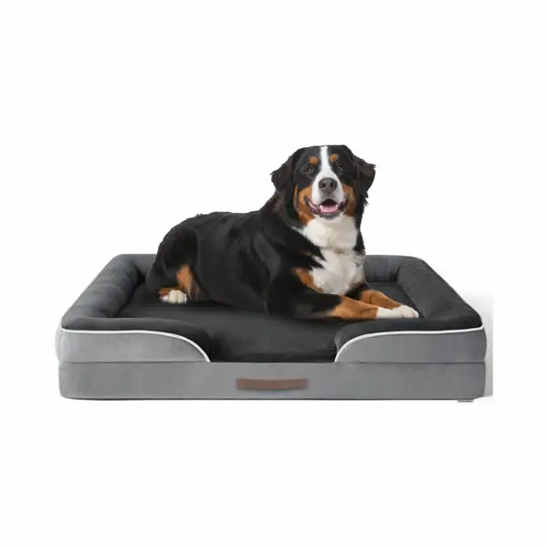 HomeBlend Orthopedische Hondenmand Xl 106x81 Cm - Hondenbed Grote Hond - Dierenmand - Hondenbed - Hondenkussen - Voor Grote Honden thumbnail