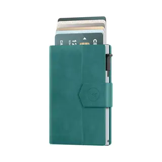 ProWallet Kartenetui Plus – 8 Karten, Geldscheine Und Münzen – Kartenetui Mit Reißverschluss – Rfid – Kleines Kreditkartenetui – Stilvolle