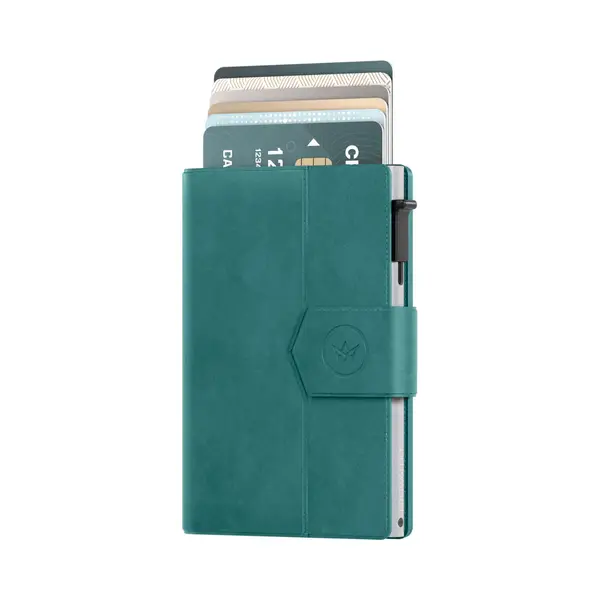 ProWallet Kartenetui Plus – 8 Karten, Geldscheine Und Münzen – Kartenetui Mit Reißverschluss – Rfid – Kleines Kreditkartenetui – Stilvolle thumbnail
