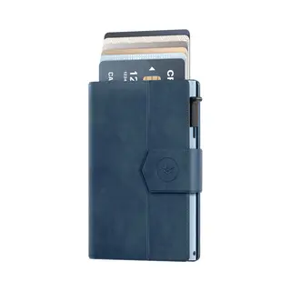 ProWallet Kartenetui Plus – 8 Karten, Geldscheine Und Münzen – Kartenetui Mit Reißverschluss – Rfid – Kleines Kreditkartenetui – Stilvolle