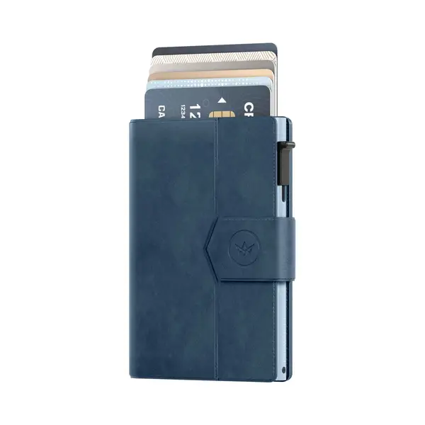 ProWallet Kartenetui Plus – 8 Karten, Geldscheine Und Münzen – Kartenetui Mit Reißverschluss – Rfid – Kleines Kreditkartenetui – Stilvolle thumbnail
