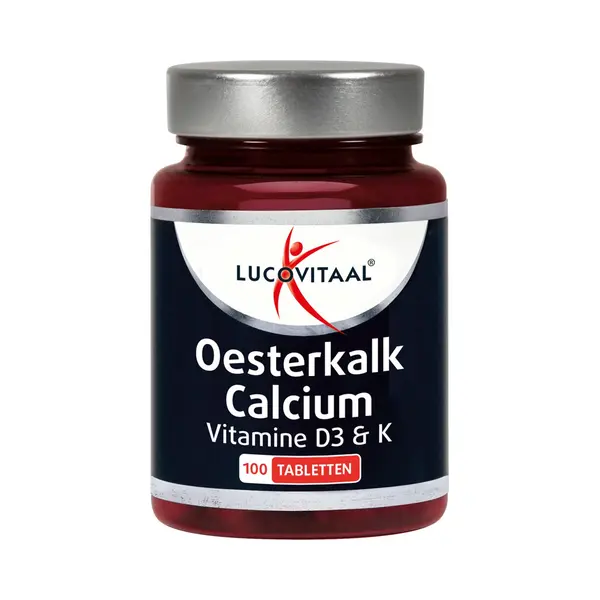 2x Lucovitaal Oesterkalk Calcium Vitamine D3&K 100 Tabletten thumbnail