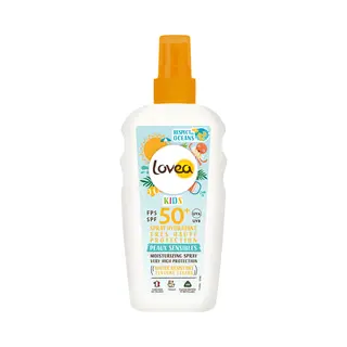 2x Lovea Sun Zonnebrand Spray Kids Spf 50+ 150 Ml