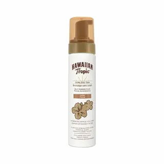 3x Hawaiian Tropic Sunless Tan Foam Dark 200 Ml