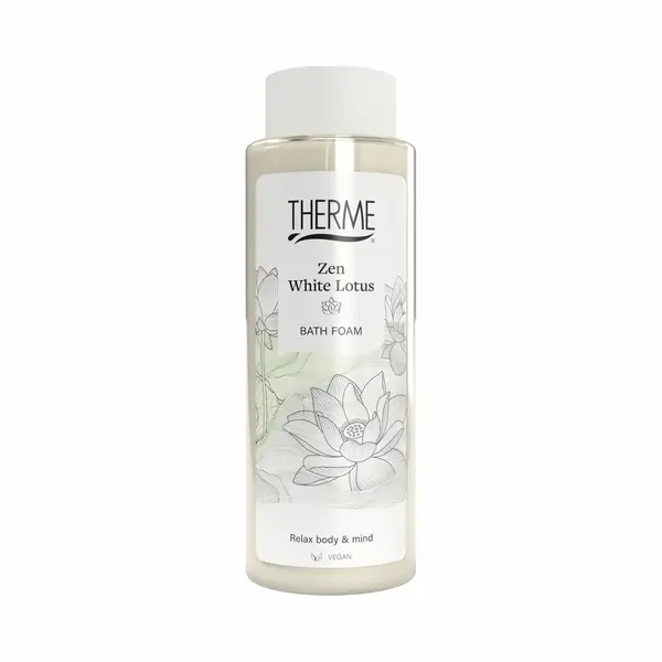 3x Therme Bath Foam Zen White Lotus 500 Ml thumbnail