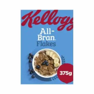 3x Kellogg's All Bran Flakes 375 Gr
