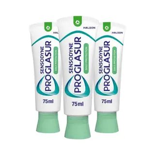 3x Sensodyne Tandpasta ProGlasur Daily Protection Daily Protection 75 Ml