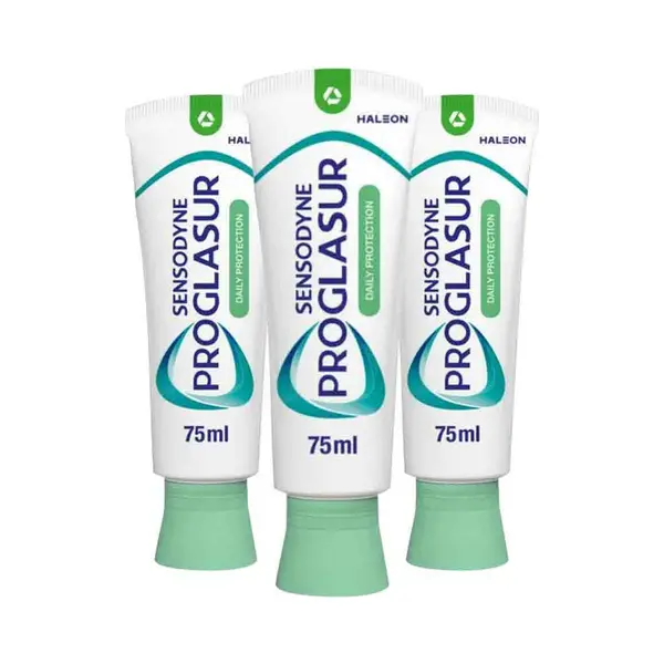 3x Sensodyne Tandpasta ProGlasur Daily Protection Daily Protection 75 Ml thumbnail