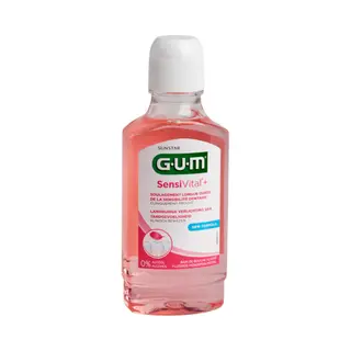 4x Gum Mondspoelmiddel SensiVital 300 Ml
