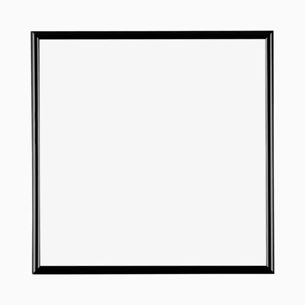 Fotolijst 50x50 Cm - Kunststof - Zwart Hoogglans - Biggy thumbnail