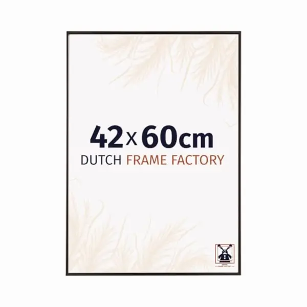 Dutch Frame Factory - Bilderrahmen 42x60 Cm - Antrazit - Bilderrhamen Aus Kunststoff Mit Antireflex Kunstglas - Fotorahmen 42x60 Cm - Easy thumbnail