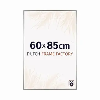Dutch Frame Factory - Bilderrahmen 60x85 Cm - Champagner - Bilderrhamen Aus Kunststoff Mit Antireflex Kunstglas - Fotorahmen 60x85 Cm - Easy
