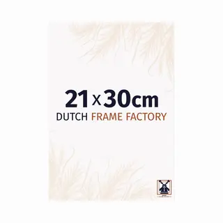 Dutch Frame Factory Fotolijst 21x30 Cm - Kunststof - Wit Hoogglans - Easy
