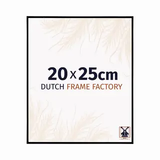 Dutch Frame Factory Fotolijst 20x25 Cm - Kunststof - Zwart Mat - Easy